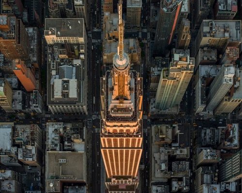 Лос-Анджелес и Нью-Йорк с высоты птичьего полёта в снимках Джеффри Мильштейна (11 фото)