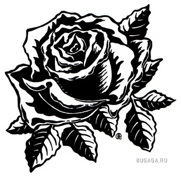 черно-белое