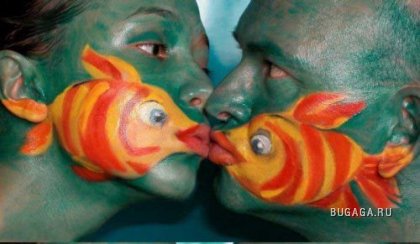 Влюбленные рыбки