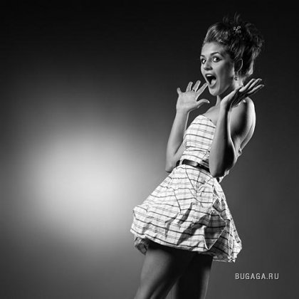 Дамочки в ч/б ракурсе