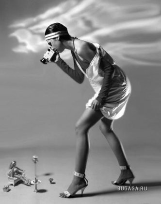 Дамочки в ч/б ракурсе