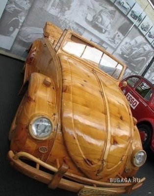 Машины сделанные из дерева