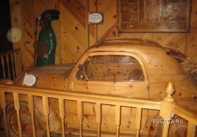 Машины сделанные из дерева