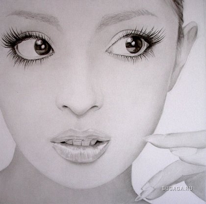 Красота в карандаше