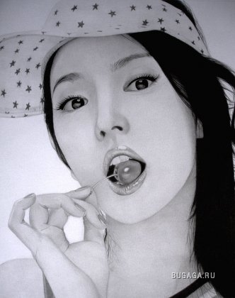 Красота в карандаше