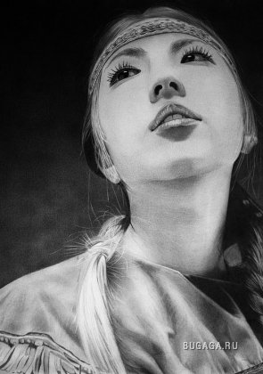 Красота в карандаше