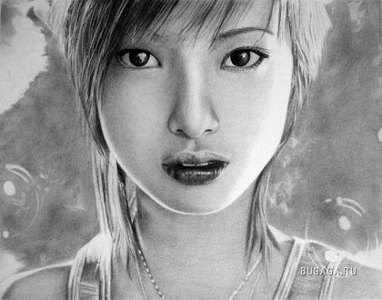 Красота в карандаше