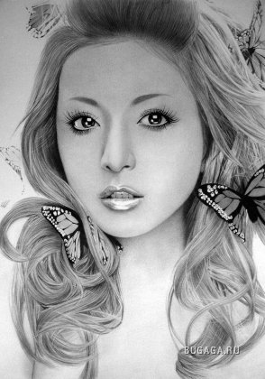 Красота в карандаше