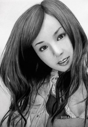 Красота в карандаше