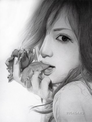 Красота в карандаше