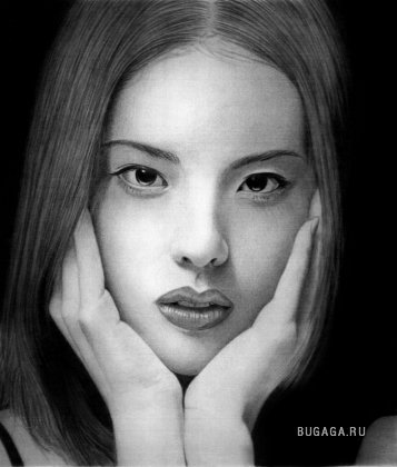 Красота в карандаше