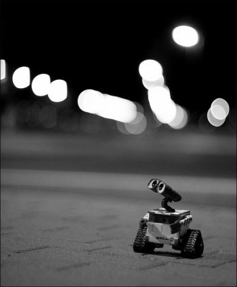 Забавные Wall-E и Danbo от фотографа T|F|F