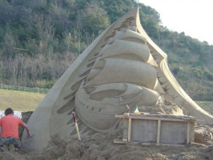 Скульптуры из песка. Часть 6