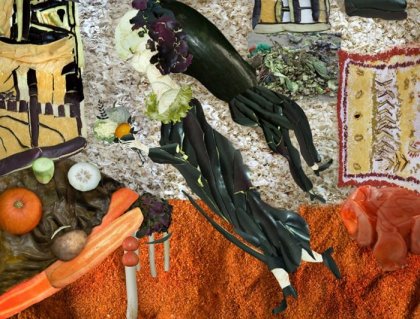 Скульптуры из овощей