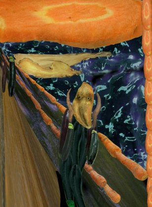 Скульптуры из овощей