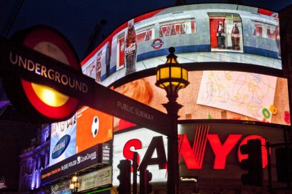 Ночной Лондон