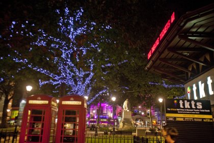 Ночной Лондон