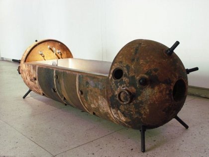 Мебель из корабельных мин