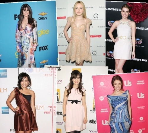 Наряды знаменитостей