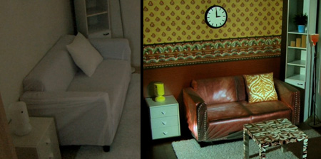 Меняем облик комнаты при помощи проектора