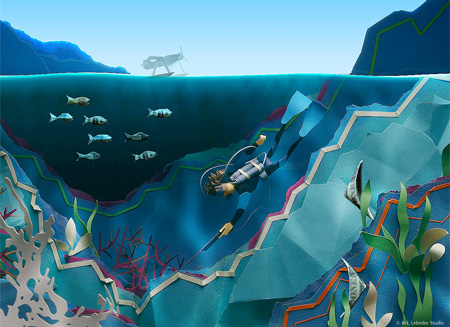 Бумажные скульптуры Бумажные скульптуры