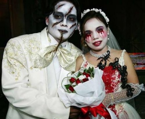 Самые странные свадебные наряды