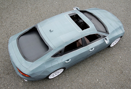 Бумажный дойник Audi A7 Бумажный дойник Audi A7