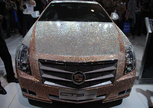 Cadillac CTS Coupe в кристаллах Сваровски