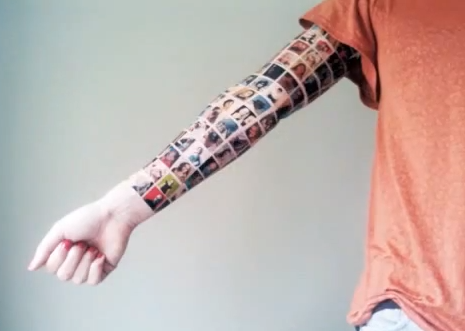 Татуировка с друзьями с facebook