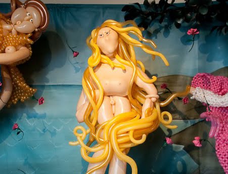 Эйригами - фигурки из воздушных шариков