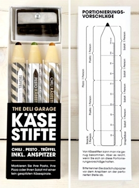 Карандаши из сыра