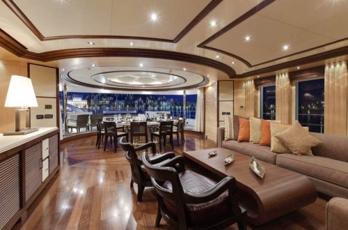 Яхта Дмитрия Медведева