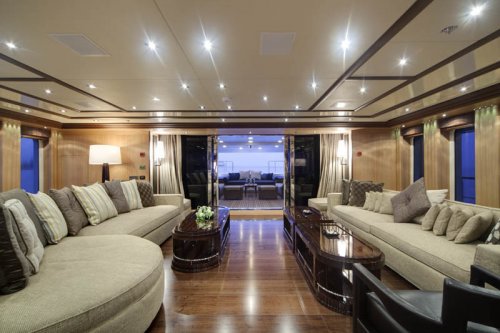 Яхта Дмитрия Медведева