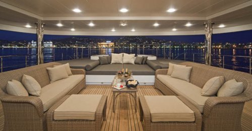 Яхта Дмитрия Медведева