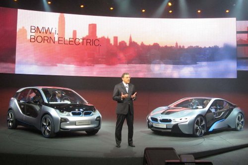 Два новых электромобиля  от BMW