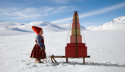 Серия зимней магии от фотографа Пера Бриехагена