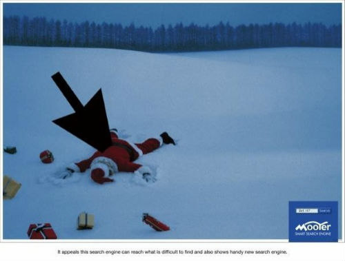 Новогодние рекламные плакаты