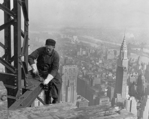 Как строились небоскребы Нью-Йорка