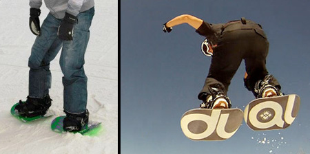 Двойной сноуборд