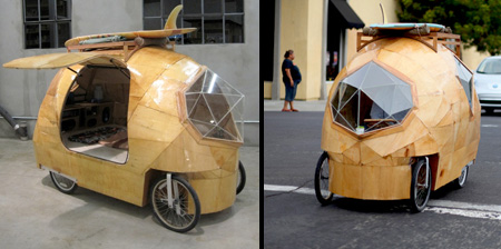 Электромобиль-палатка