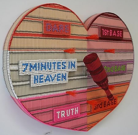 Скульптуры из детских мелков от Herb Williams.