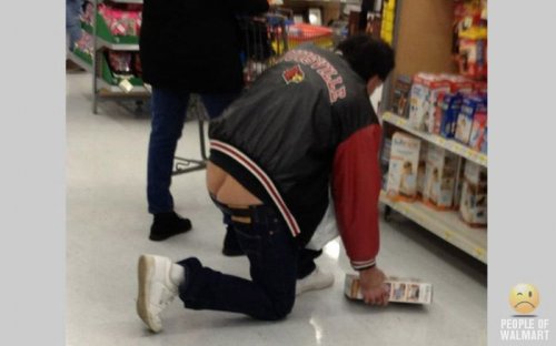 Странные люди из супермаркетов (27 фото)