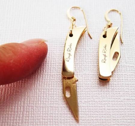 Странные и необычные серьги Странные и необычные серьги