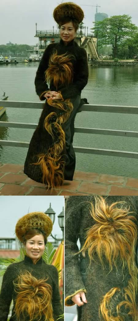 12 странных вещей, сделанных из волос 12 странных вещей, сделанных из волос