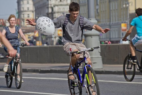 Велопарад в Москве