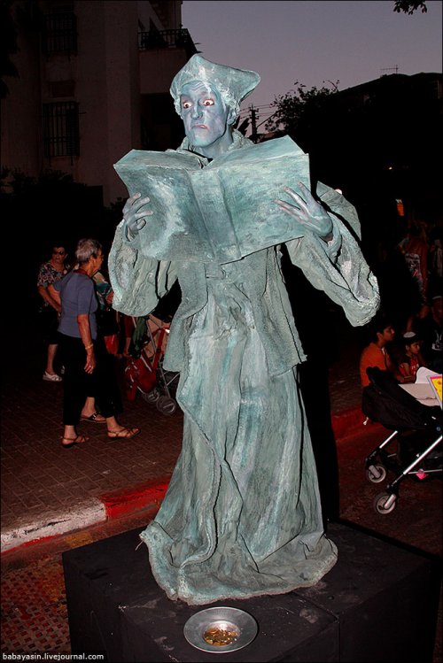 Фестиваль живых скульптур в Израиле