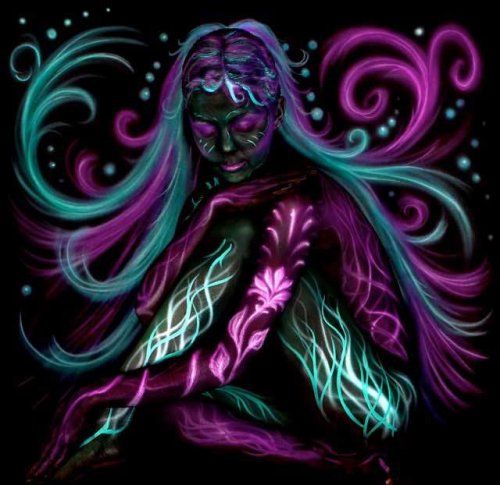 Мастер бодипейнтинга Крейг Трейси