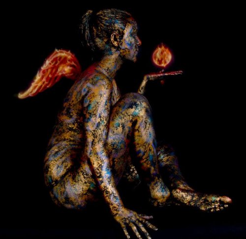 Мастер бодипейнтинга Крейг Трейси