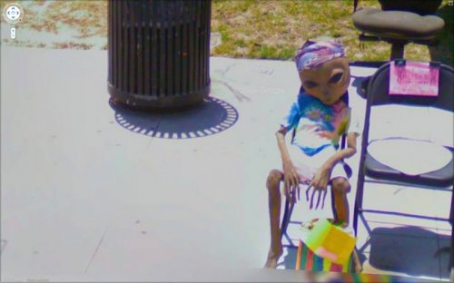 Несколько прикольных кадров с Google Street View