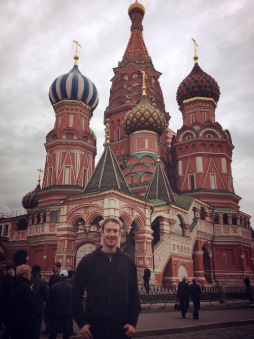 Приезд Марка Цукерберга в Москву